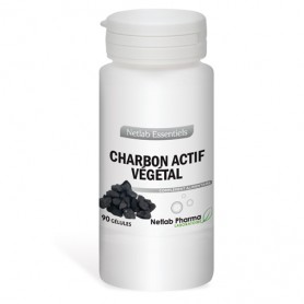 Charbon actif végétal 90 gélules