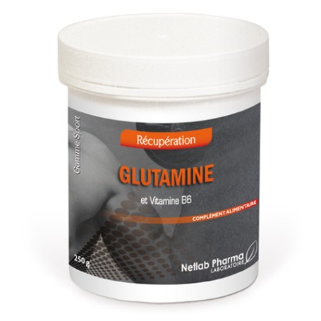 Glutamine Mix poudre en pot de 250 g