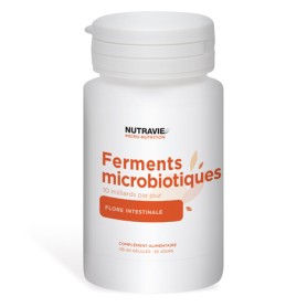 Ferments microbiotiques 60 gélules